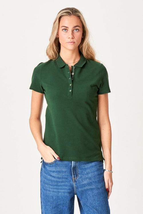 Polo Shirt - Mørke Grøn