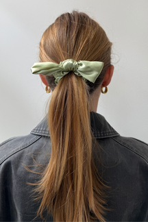 Bow Scrunchie - Grøn