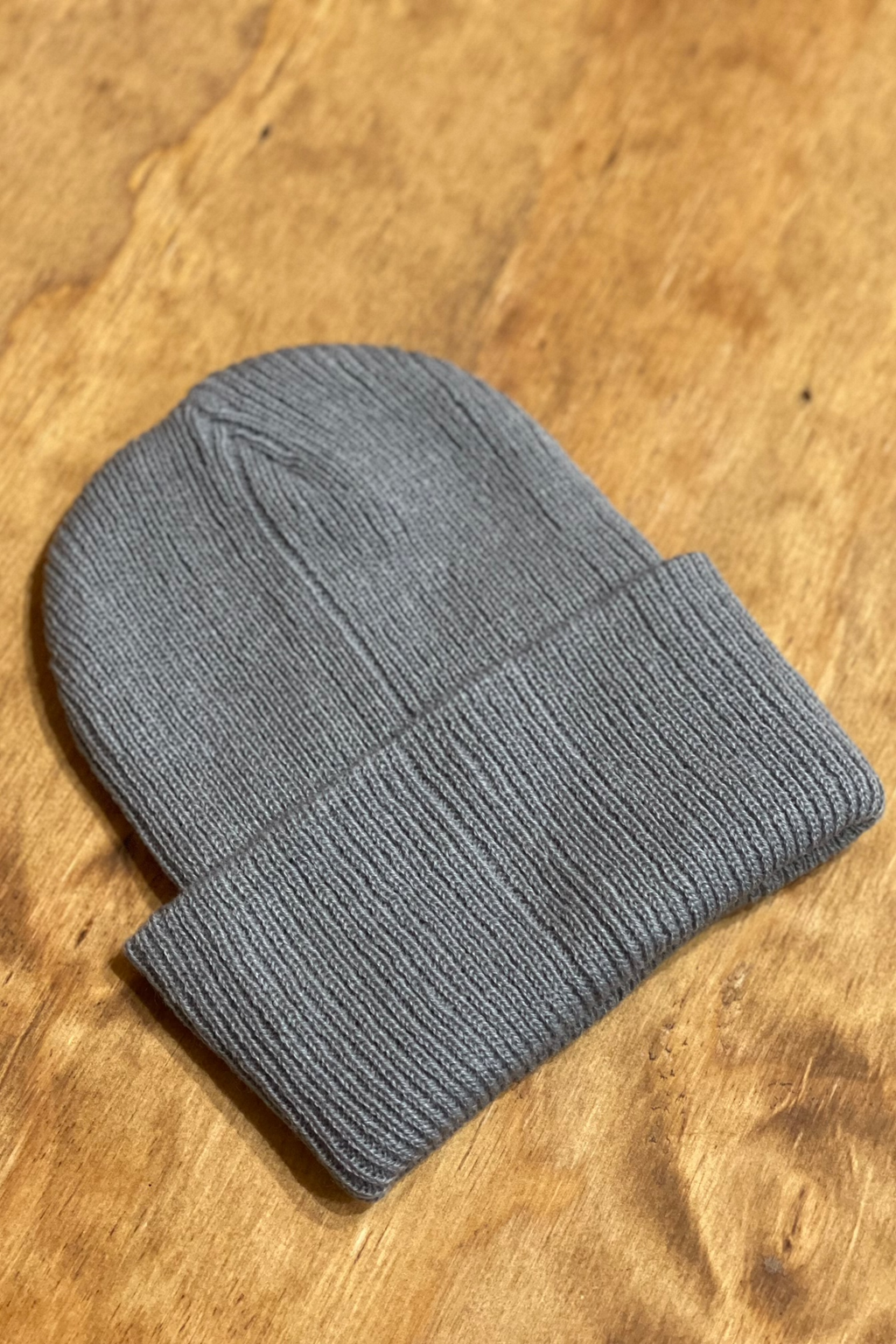 Knitted beanie - Gray
