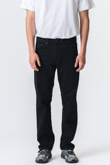 Relaxed Fit Jeans - Ensfarvet Sort