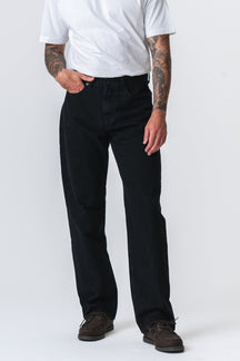 Noah Løs Pasform Jeans - Solid Sort