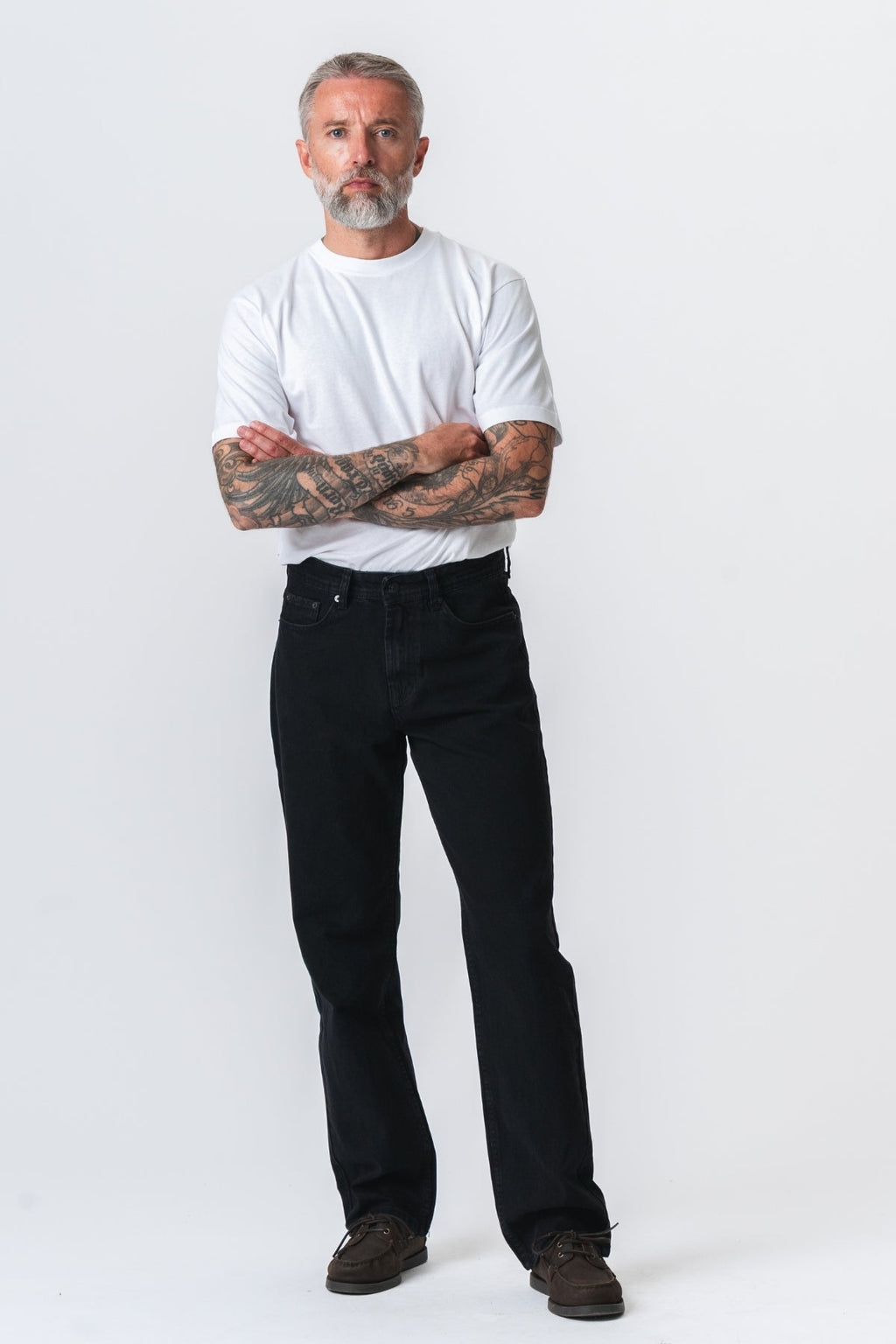 Noah Løs Pasform Jeans - Solid Sort