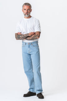 Noah Loose Fit Jeans - Lys Blå Denim