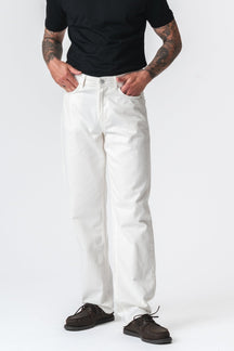 Noah Loose Fit Jeans - Hvid Denim