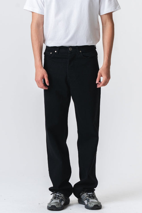 Baggy Jeans - Sort Denim