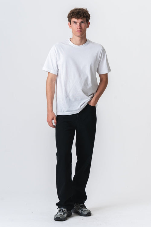 Baggy Jeans - Sort Denim
