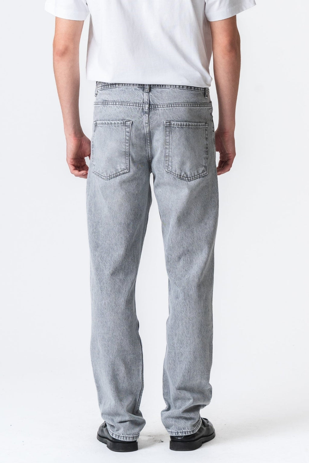 Relaxed Fit Jeans - Grå Denim