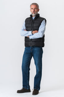 Puffer Vest - Sort