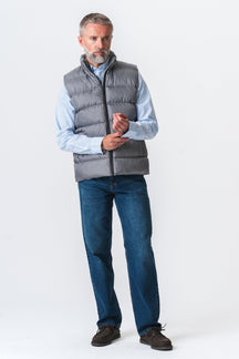 Puffer Vest - Grå