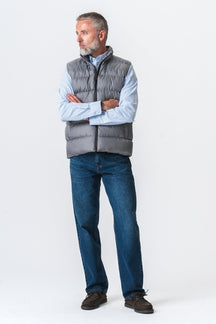 Puffer Vest - Grå