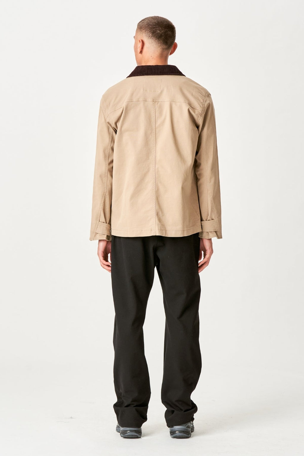 Twill Jakke - Mørk Sand