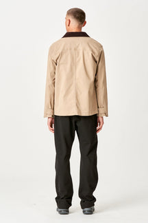 Twill Jakke - Mørk Sand