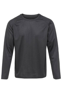 Langærmet Trænings T-shirt - Sort