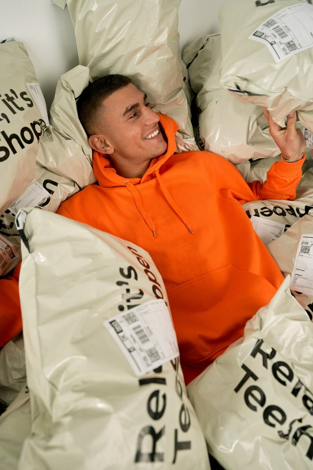 Basic Hoodie - Orange