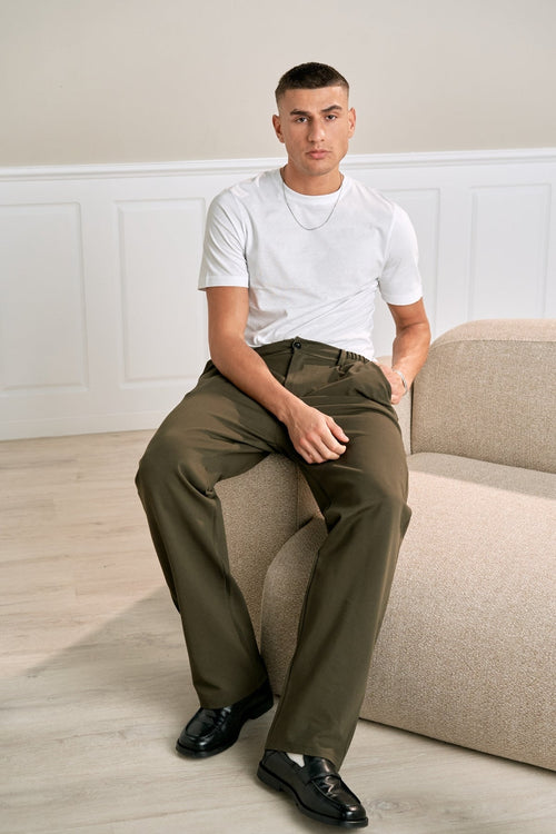 Performance Pants Loose - Army Green