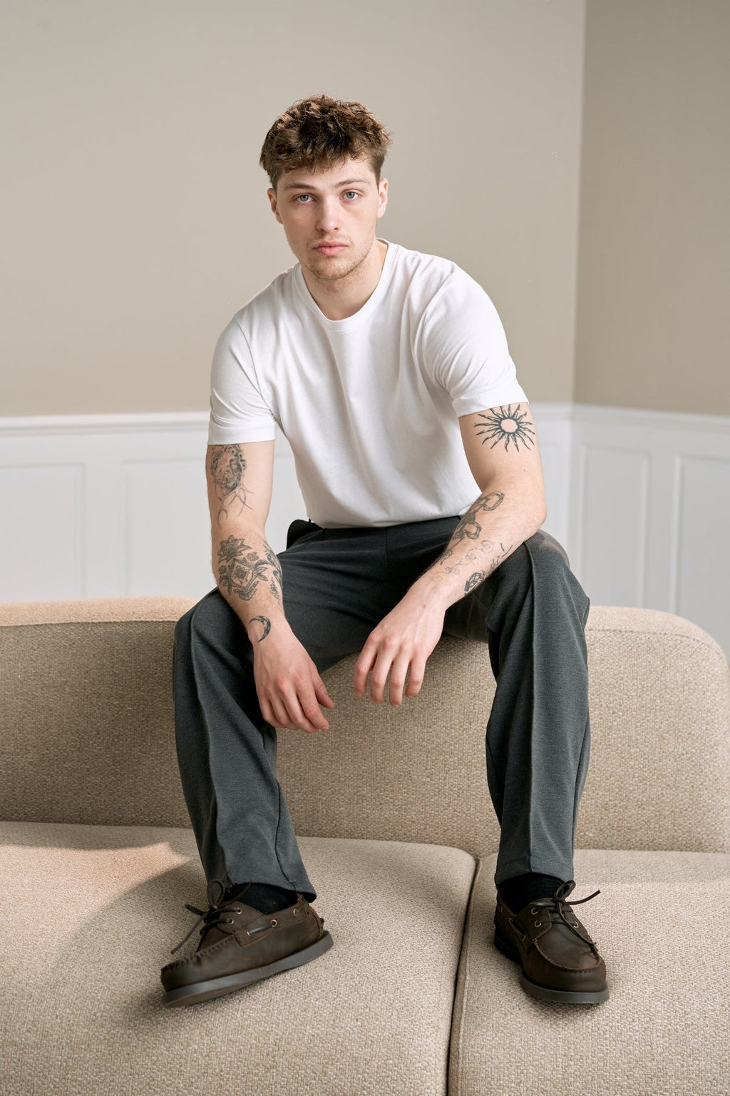 Linen Shorts - Terracotta