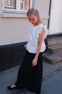 Linn Smock Ankel Nederdel - Sort