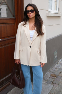 Oversized Blazer - Beige