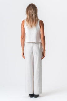 Linned Vest - Off White