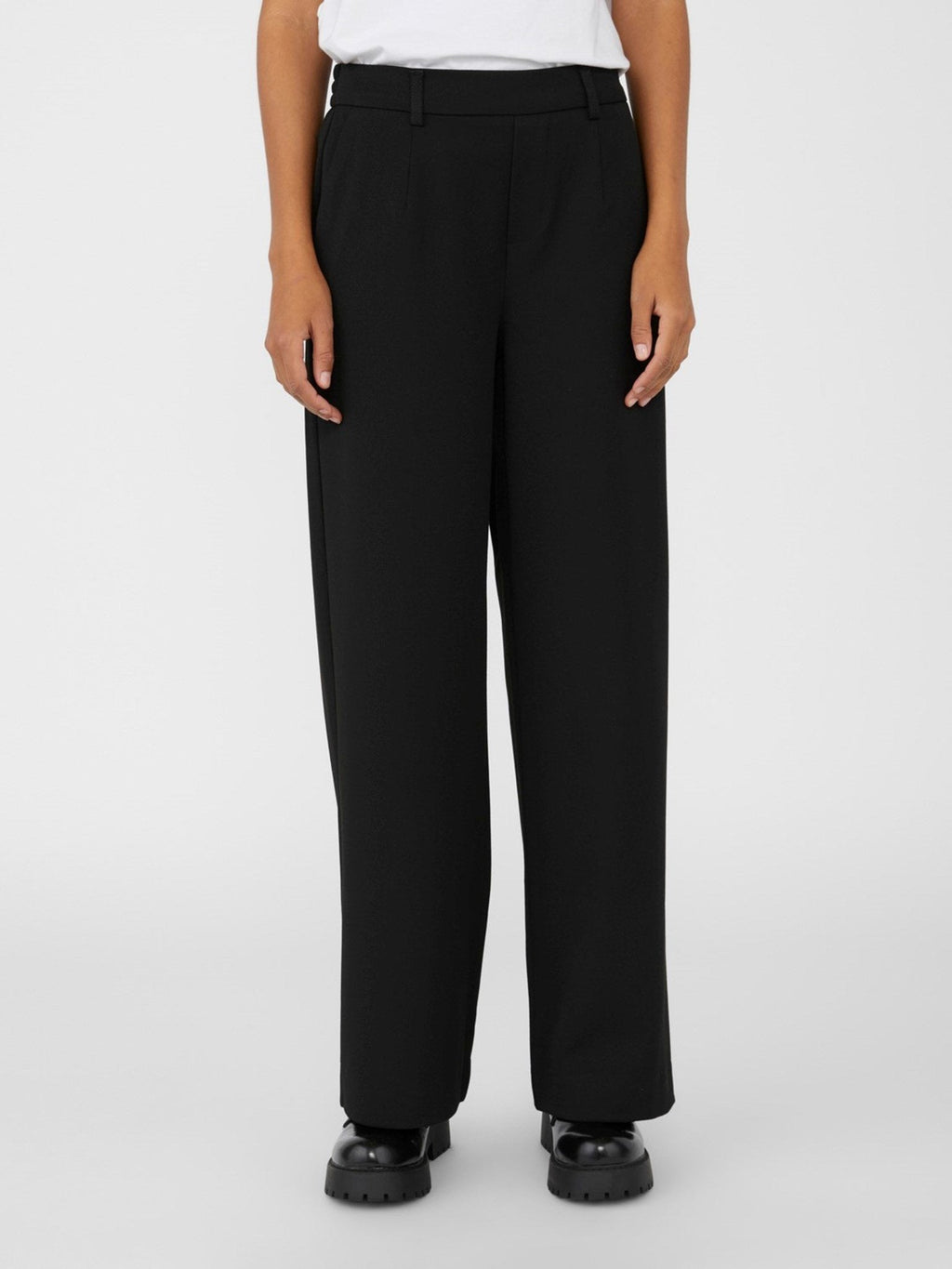 Lisa Wide Pant - Sort