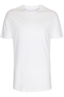 Long T-shirt - Hvid