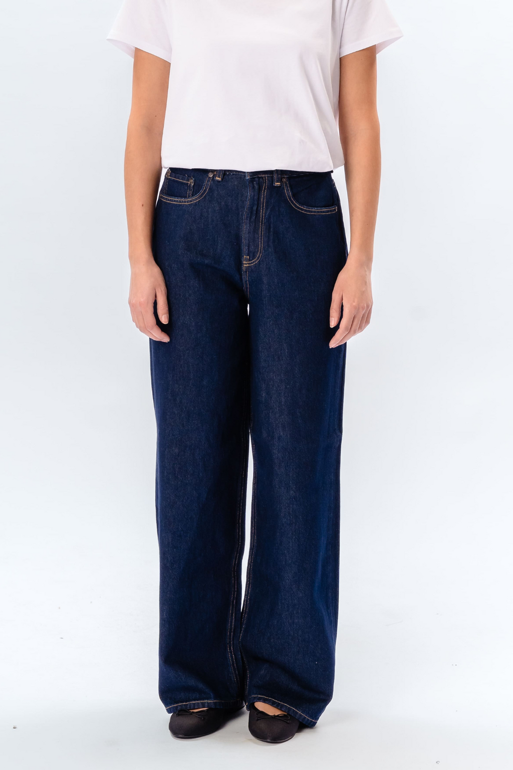 De Originale Performance Loose Jeans - Dark Blue Denim