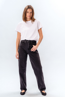 De Originale Performance Loose Jeans - Washed Black Denim