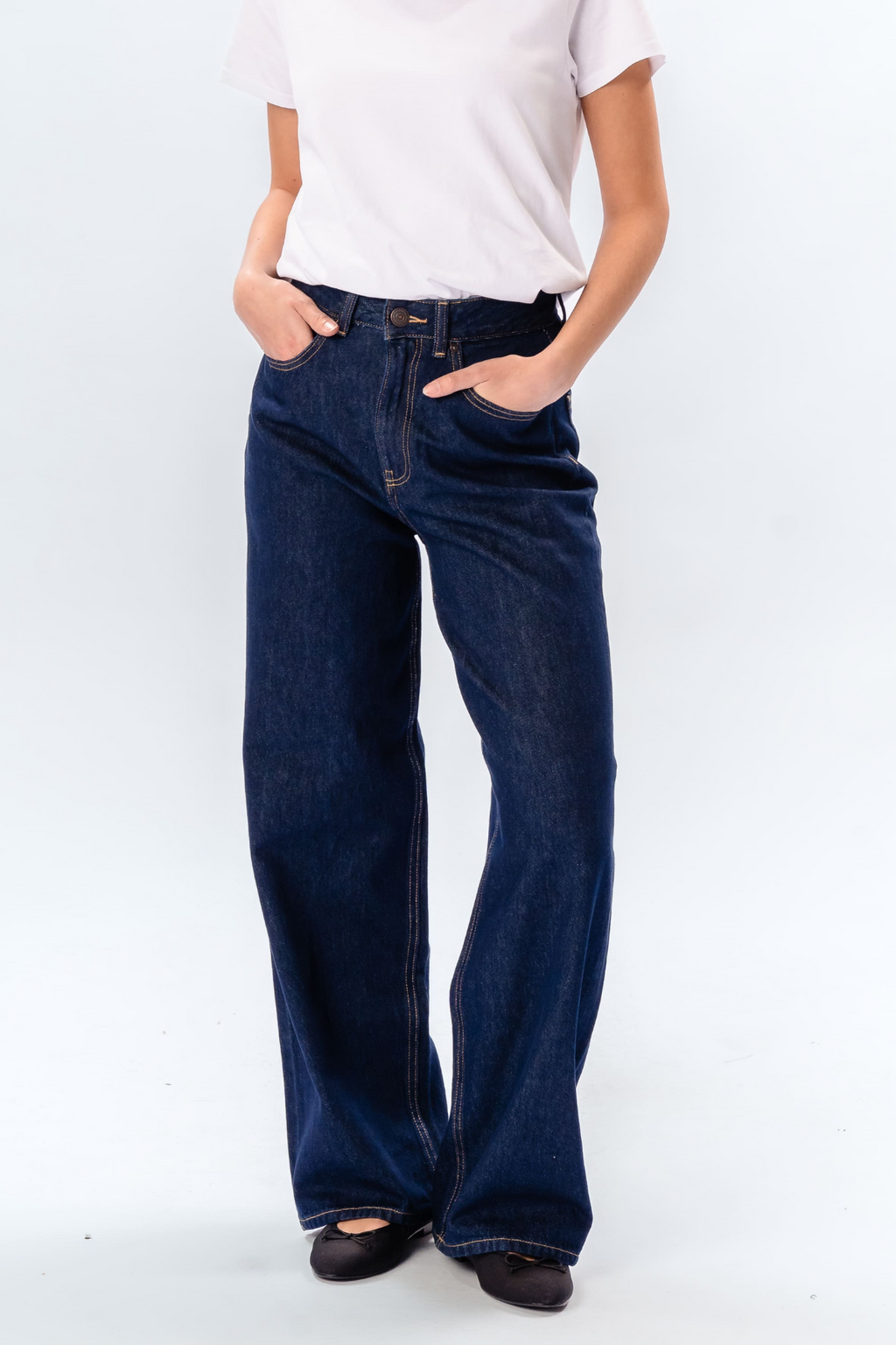 De Originale Performance Loose Jeans - Dark Blue Denim
