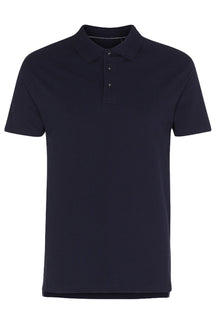 Muscle Polo Shirt - Navy