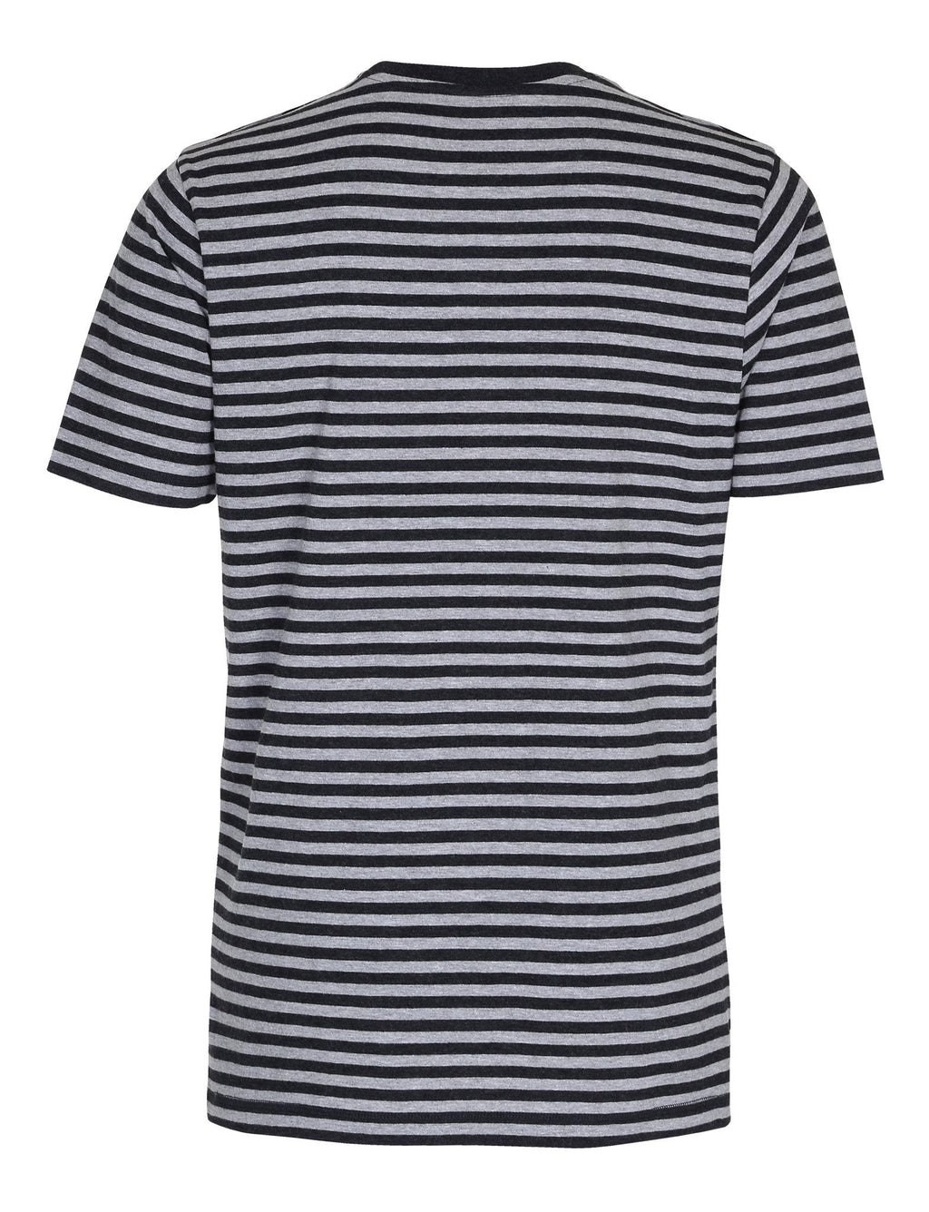 Nørregade Stripe - Meleret Sort-Grå
