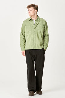Alex Skjorte Regular Fit - Lys Oliven