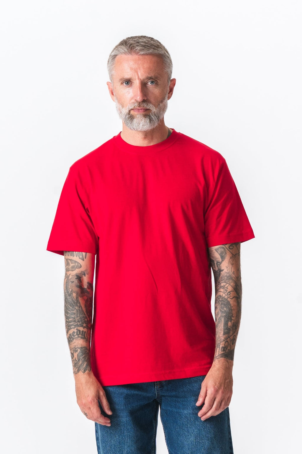 Oversized T-shirt - Danmarks Rød