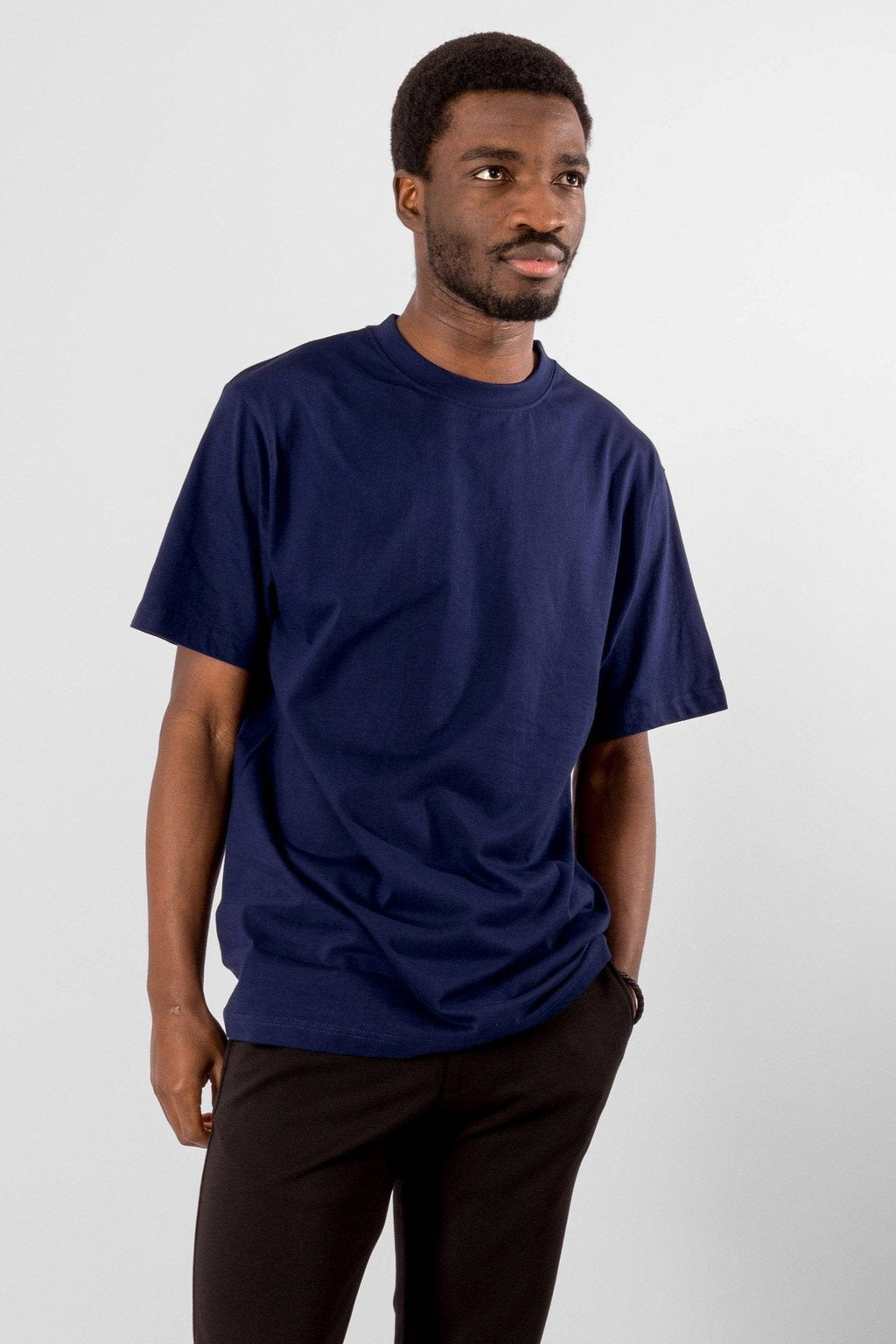 Oversized T-shirt - Koboltblå