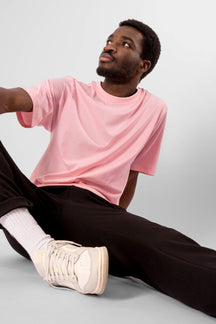 Oversized T-shirt - Rose