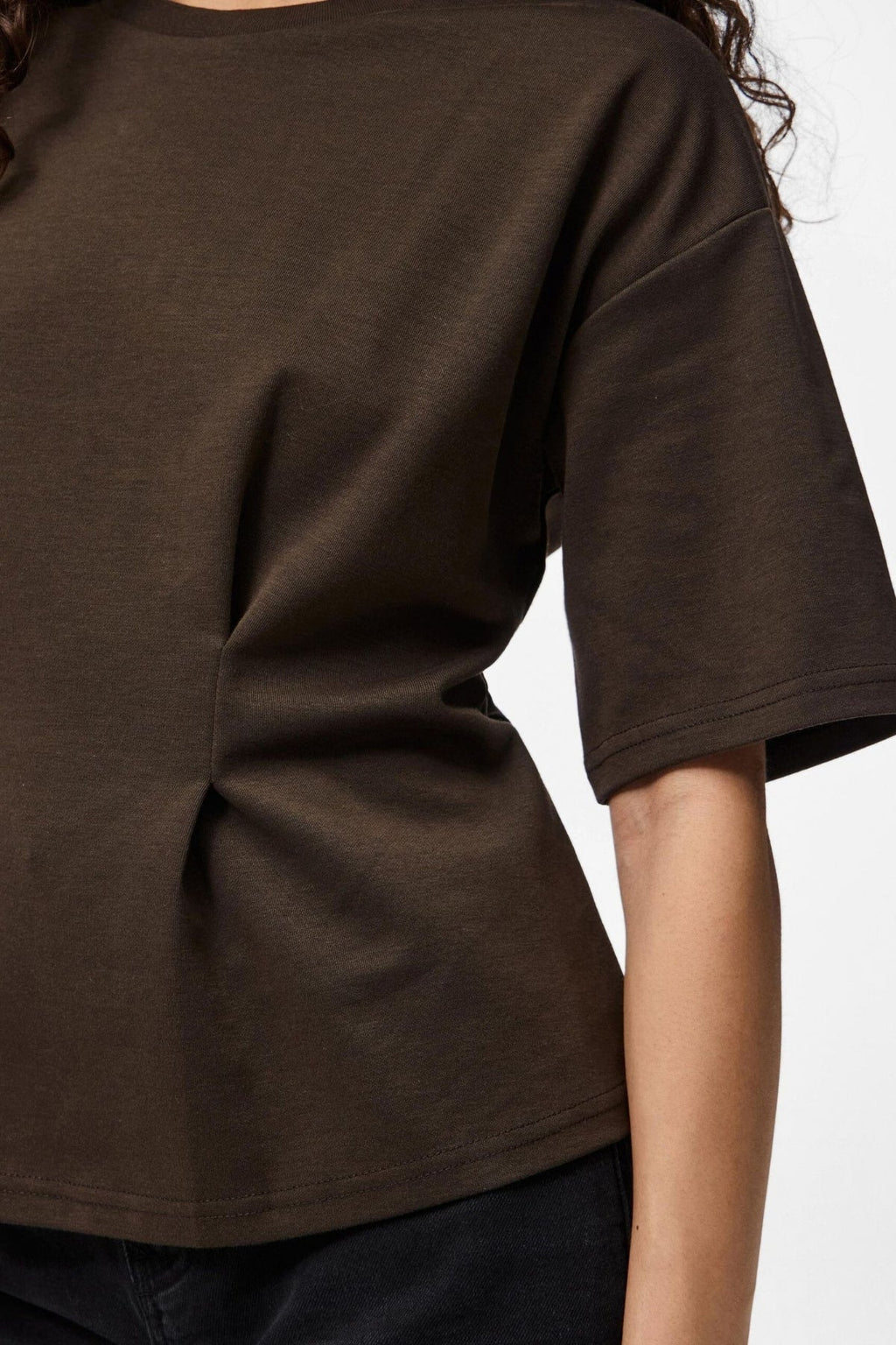 Skylar O-Hals Figursyet T-Shirt - Delicioso
