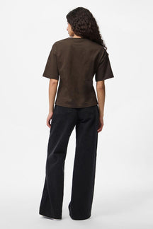 Skylar O-Hals Figursyet T-Shirt - Delicioso