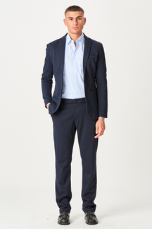 Basic Tight T-shirt - Navy