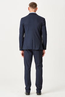 Basic Tight T-shirt - Navy