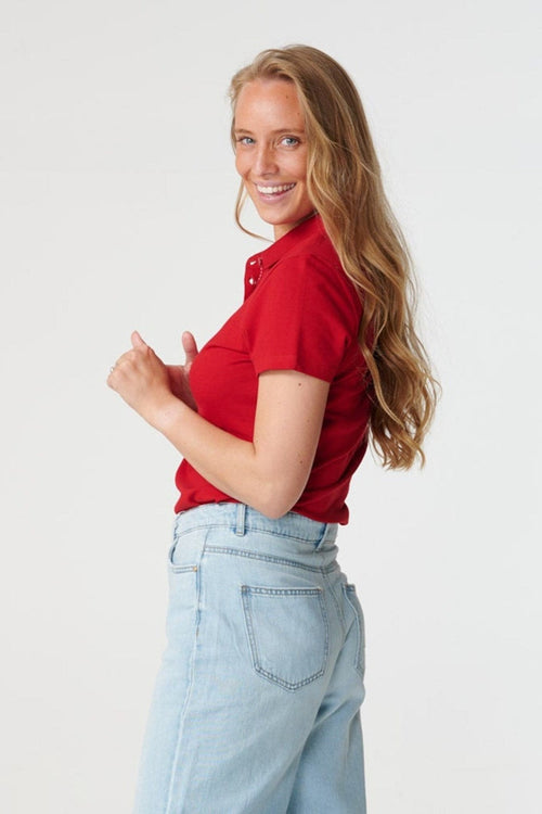Polo Shirt - Rød