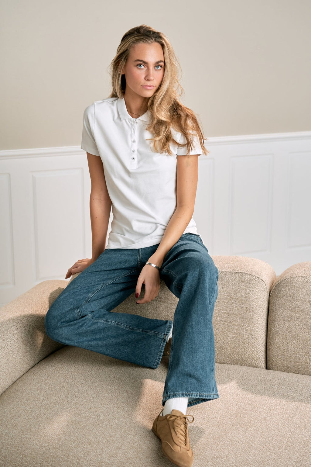 Polo Shirt - Hvid