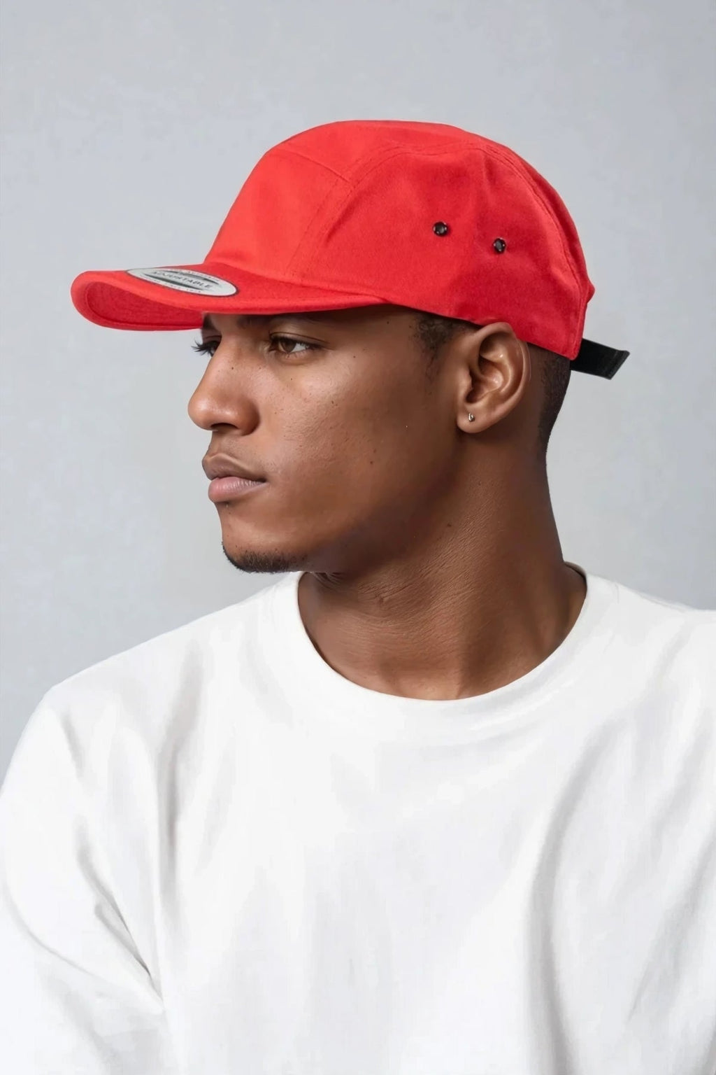 Classic Jockey Cap - Rød
