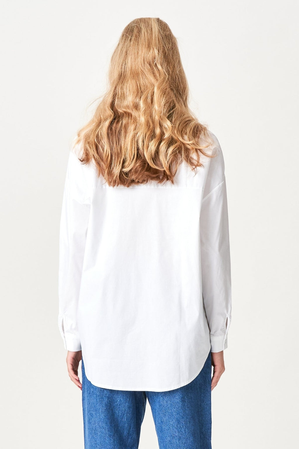 Clara Oversized Skjorte - Hvid