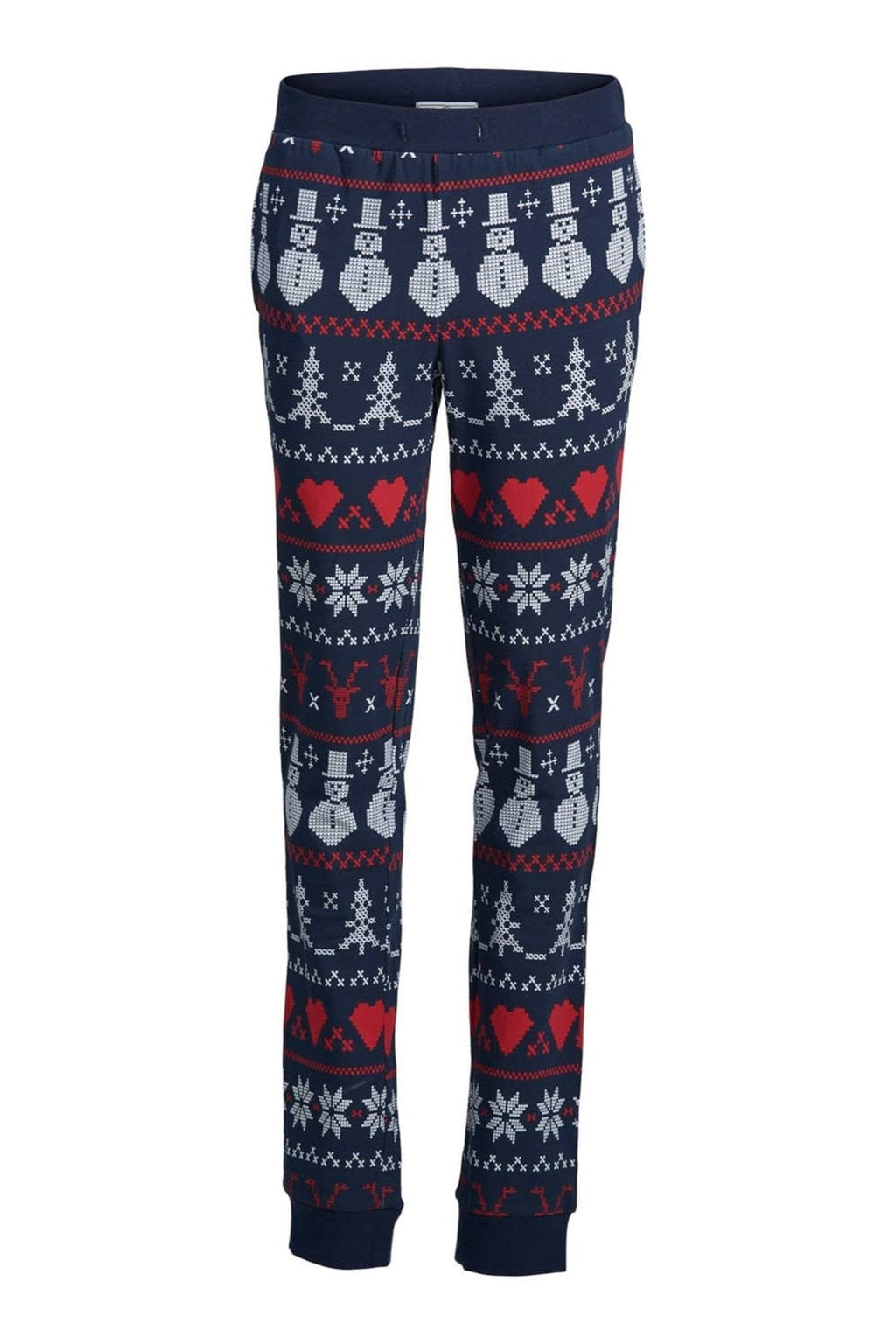 Snowflake Junior Pyjamas - Navy