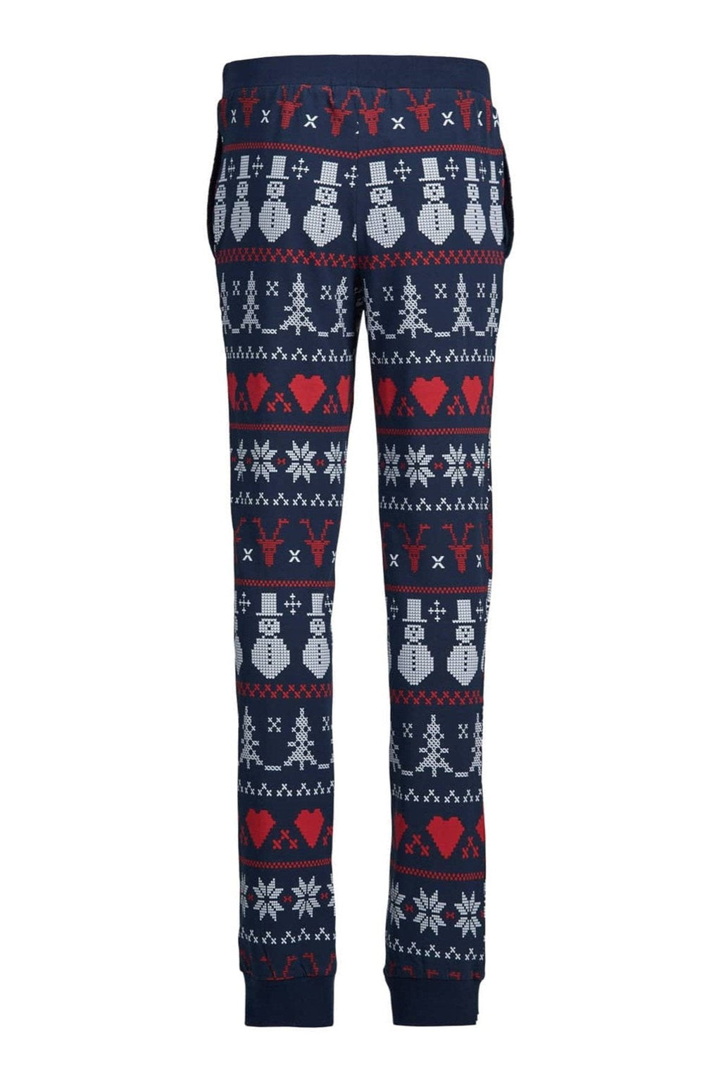 Snowflake Junior Pyjamas - Navy