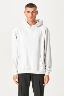 Hoodie uden snor - Ash Grey