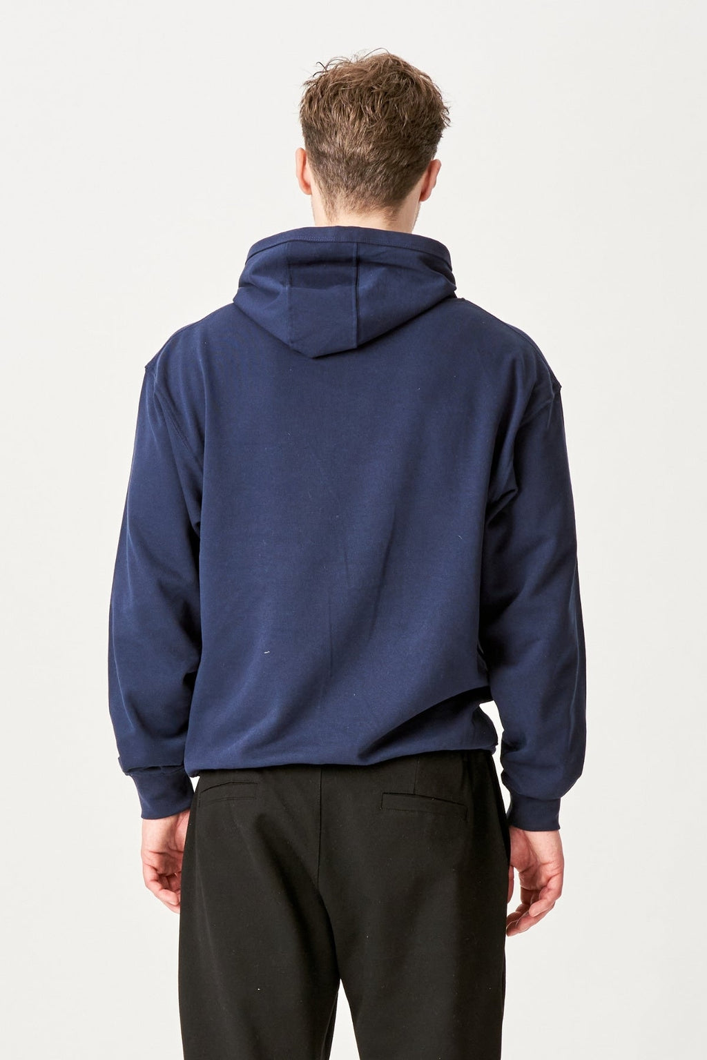 Hoodie uden Snor - Navy
