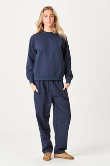 Linned Vest - Brun