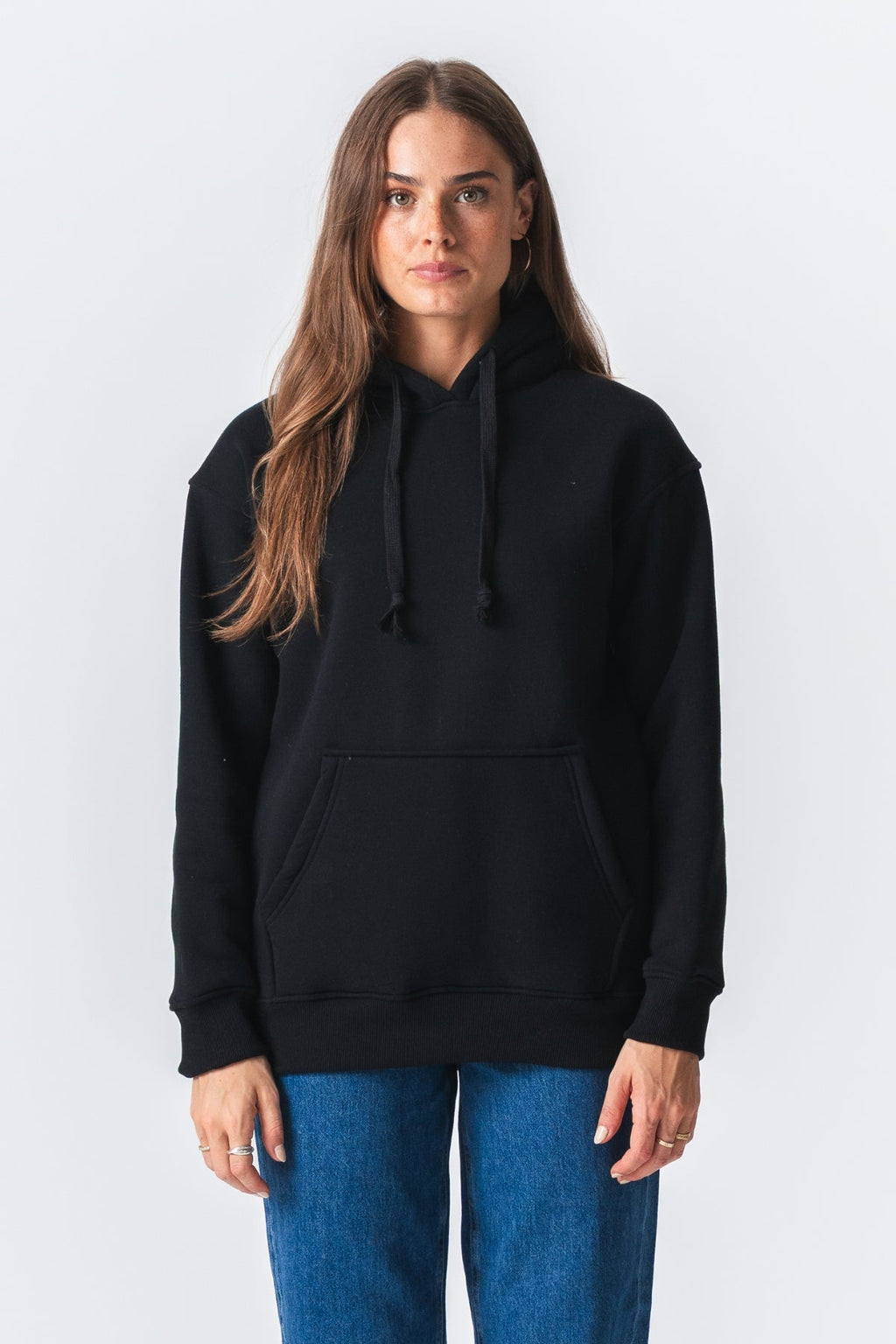 Stella Oversize Hoodie - Sort