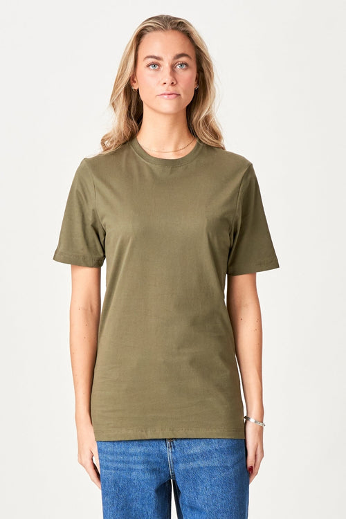 Boyfriend Tee - Army Grøn