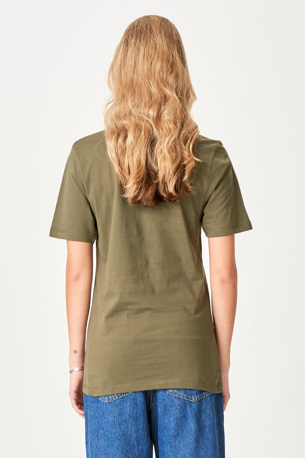 Boyfriend Tee - Army Grøn
